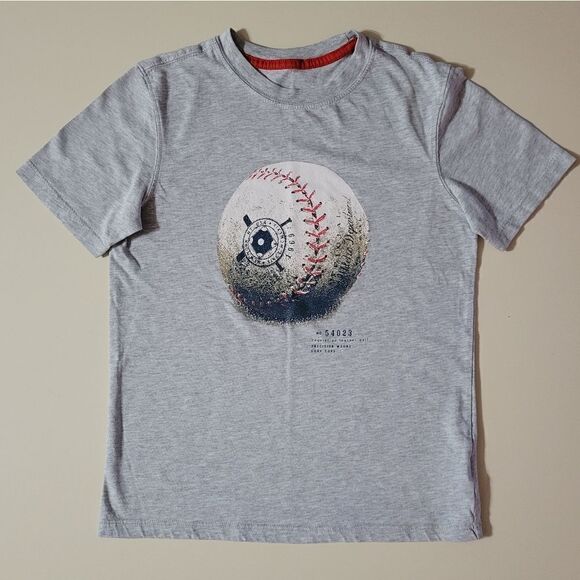 GAP Other - Gap Boys Gray Short Sleeve Baseball Graphic T-Shirt